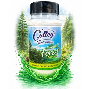 Colley Home Fragrances - Carpet Freshener Powder 500g - Fantastic Forest - 1 Case - 6 Units