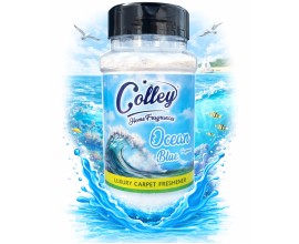 Colley Home Fragrances - Carpet Freshener Powder 500g - Ocean Blue - 1 Case - 6 Units