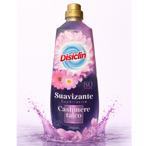 Disiclin Super Concentrated 80 Wash Fabric Softener - Cashmere & Talc - 1 Case - 10 Units