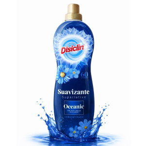 Disiclin Concentrated Softener 60 Wash 1.3L - Oceanic - 1 Case - 12 Units