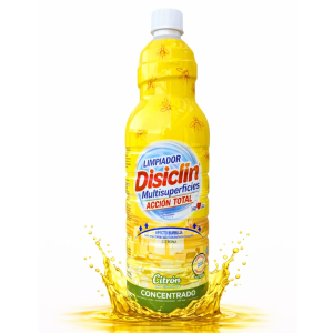 Disiclin Concentrated Floor & Multipurpose Cleaner 1 Litre  -  Citrus - 1 Case - 12 Units 