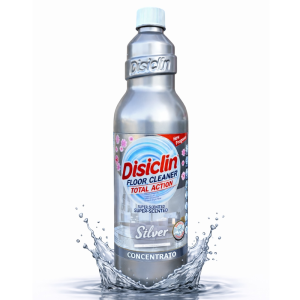 Disiclin Concentrated Floor & Multipurpose Cleaner 1 Litre - Silver - 1 Case - 12 Units