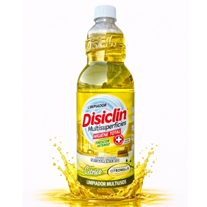 Disiclin Floor & Multipurpose Cleaner 1 Litre - Citronella - 1 Case - 12 Units