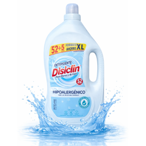 Disiclin Liquid Laundry Detergent 52 Wash 2.86L - Hypoallergenic - 1 Case - 5 Units