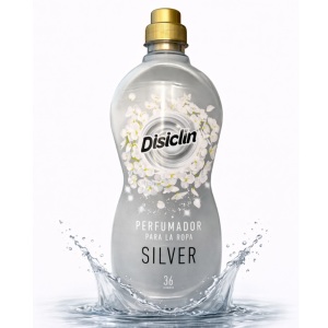 Disiclin Laundry Perfume Premium 720ml Silver - 1 Case - 12 Units