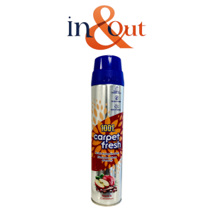 1001 Carpet Fresh Cleaner Spray 300ml - 1 Case - 6 Units - IN & OUT