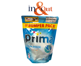 Prima Laundry Pods 24 Wash - 4 in 1 - Ocean Breeze - 1 Case - 12 Units