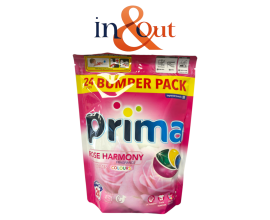 Prima Laundry Pods 24 Wash - 4 in 1 - Rose Harmony - 1 Case - 12 Units