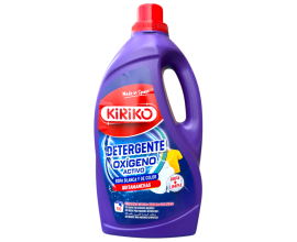 Kiriko Laundry Detergent 50 Wash 2.8L - Oxi Active for White & Coloured Clothes - 1 Case - 4 Units