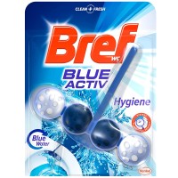 Bref WC Toilet Basin Freshener - Blue Activ Hygiene (Cloro) - 1 Case - 10 Units Bref WC Toilet Basin Freshener - Blue Activ Hygiene (Cloro) - 1 Case - 10 Units