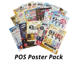 POS Poster Pack - 17 Designs - A4 Posters Printed on Card POS Poster Pack - 17 Designs - A4 Posters Printed on Card