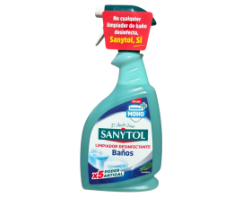 Sanytol Bathroom Disinfectant Spray 750ml - Eucalyptus - 1 Case - 12 Units