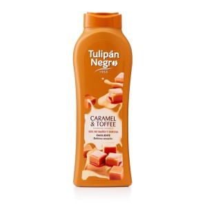 Tulipan Negro Shower Gel 650ml Caramel & Toffee - 1 Case - 12 Units