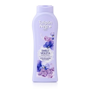 Tulipan Negro Shower Gel 650ml Sweet Violet - 1 Case - 12 Units