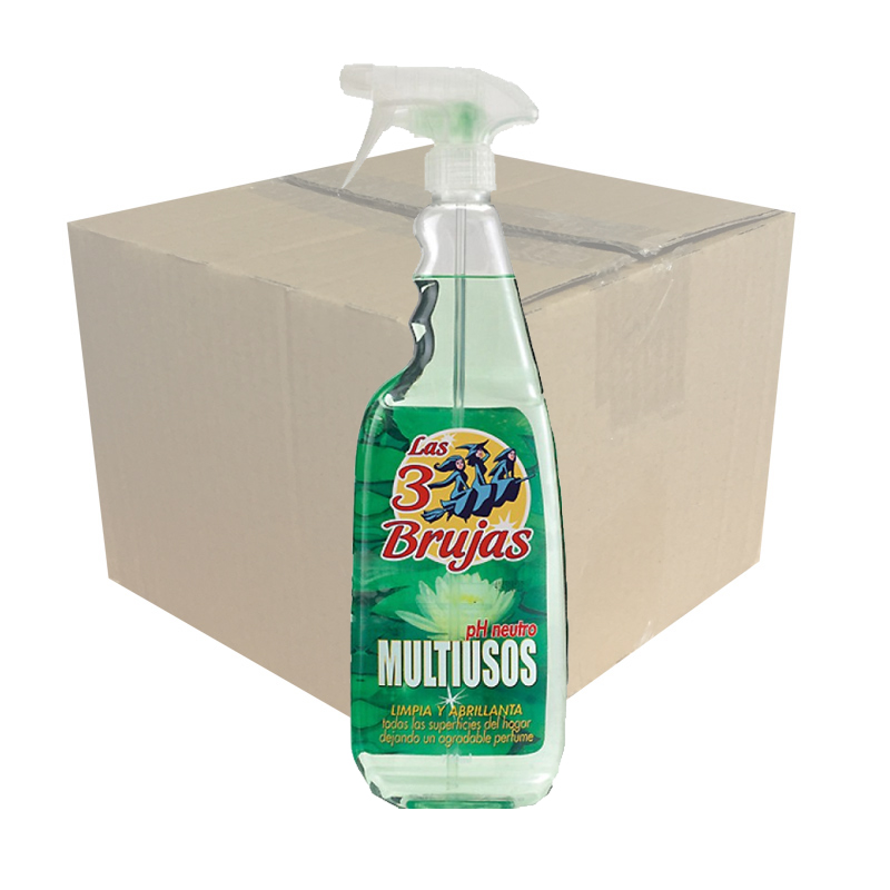 3 Brujas / 3 Witches Multisurface Spray 750ml - 1 Case - 12 Units