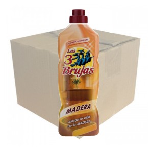 3 Brujas / 3 Witches Madera - Wooden Floor Cleaner - 1 Case - 12 Units