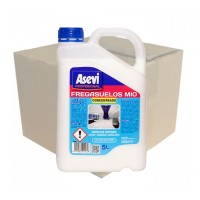 Asevi Mio Pink Floor Cleaner - 5 Litre - 1 Case - 4 Units